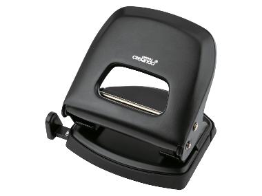 CRELANDO® Perforatrice, Agrafeuse ou Dévidoir pour ruban adhésif (noir, perforatrice)