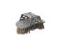 Brosse de nettoyage Craft : poils naturels, manche ergonomique.