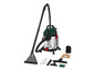 Un aspirateur Parkside avec divers accessoires.