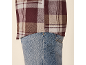 Chemise à carreaux pour homme et jean