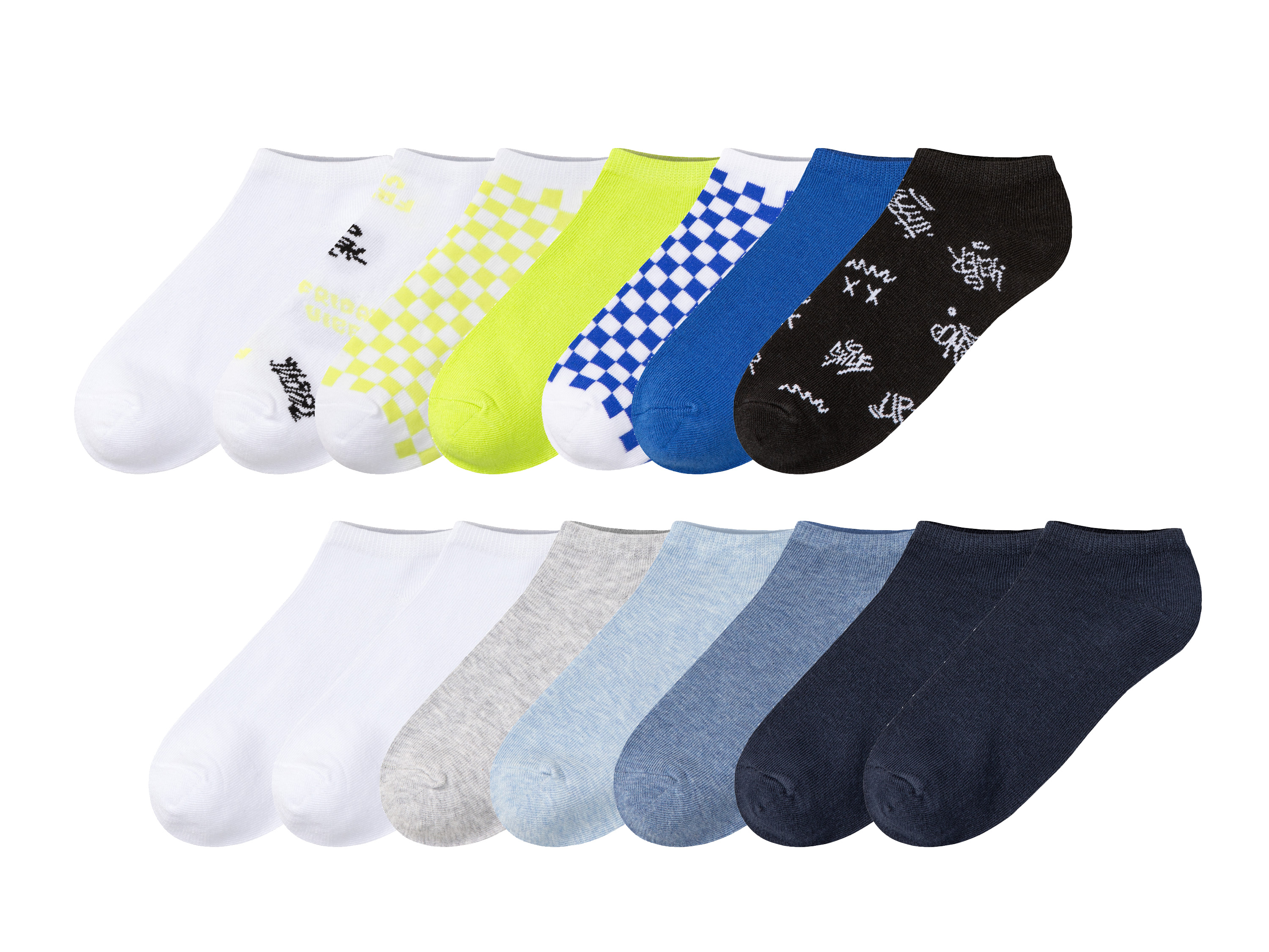 pepperts!® Lot de 7 paires de chaussettes garçon