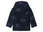 Veste polaire enfant bleu marine avec capuche et motif oursons