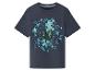 T-shirt enfant bleu marine avec imprimé de personnages Minecraft et texte « I MINECRAFT »