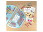 Crayons de couleur, feutres et coloriages Barbie.