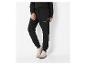 Pantalon de jogging noir U.S. Grand Polo avec logo et baskets beiges