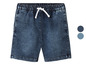 Shorts en jean avec cordon de serrage