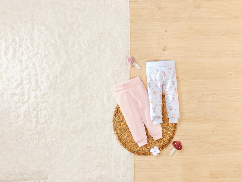 Aller en mode plein écran : Lot de 2 pantalons molletonnés bébé - Image 11