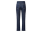 Jean bleu foncé à taille haute.