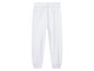 Pantalon de survêtement blanc pour femme.