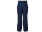 Pantalon de ski bleu foncé avec poche cargo et fermeture éclair aux chevilles