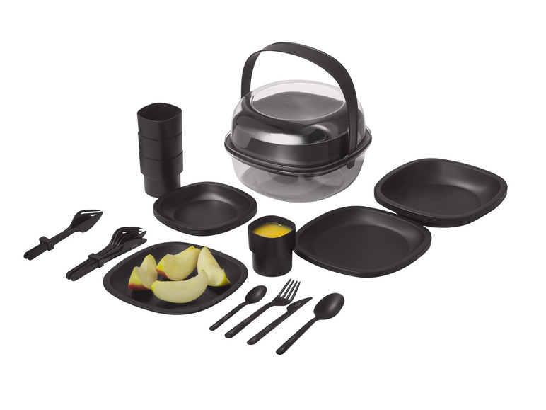 Rocktrail Set de vaisselle camping, 33 pièces