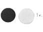 Disque de ponçage noir, disque de polissage blanc et accessoires métalliques