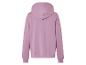 Un sweat-shirt à capuche rose