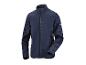 Une veste Parkside bleu marine à fermeture éclair.