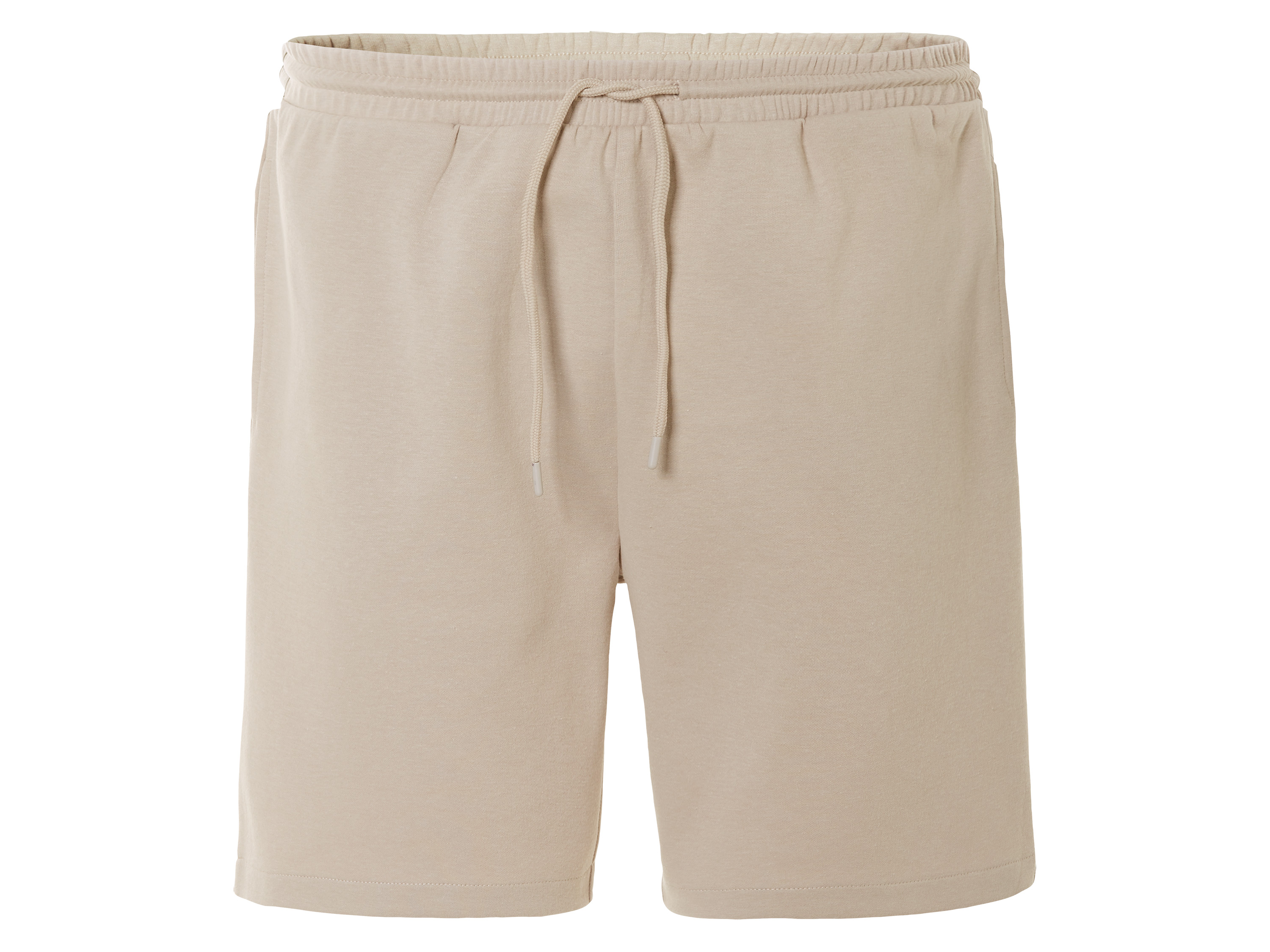 LIVERGY® Short molletonné homme (beige, S (44/46))