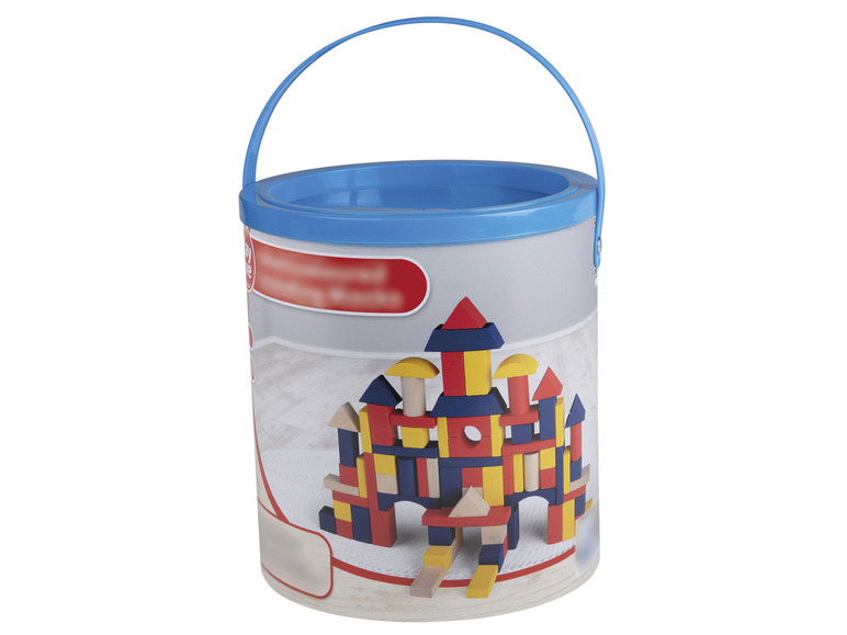 Aller en mode plein écran : Playtive Blocs de construction en bois - Image 4