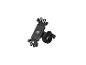 Un support de téléphone Crivit noir pour vélo.