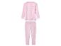 Pyjama rose fille, haut et bas, style mignon.