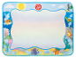 Tapis Playtive pour peinture à l'eau, thème marin.