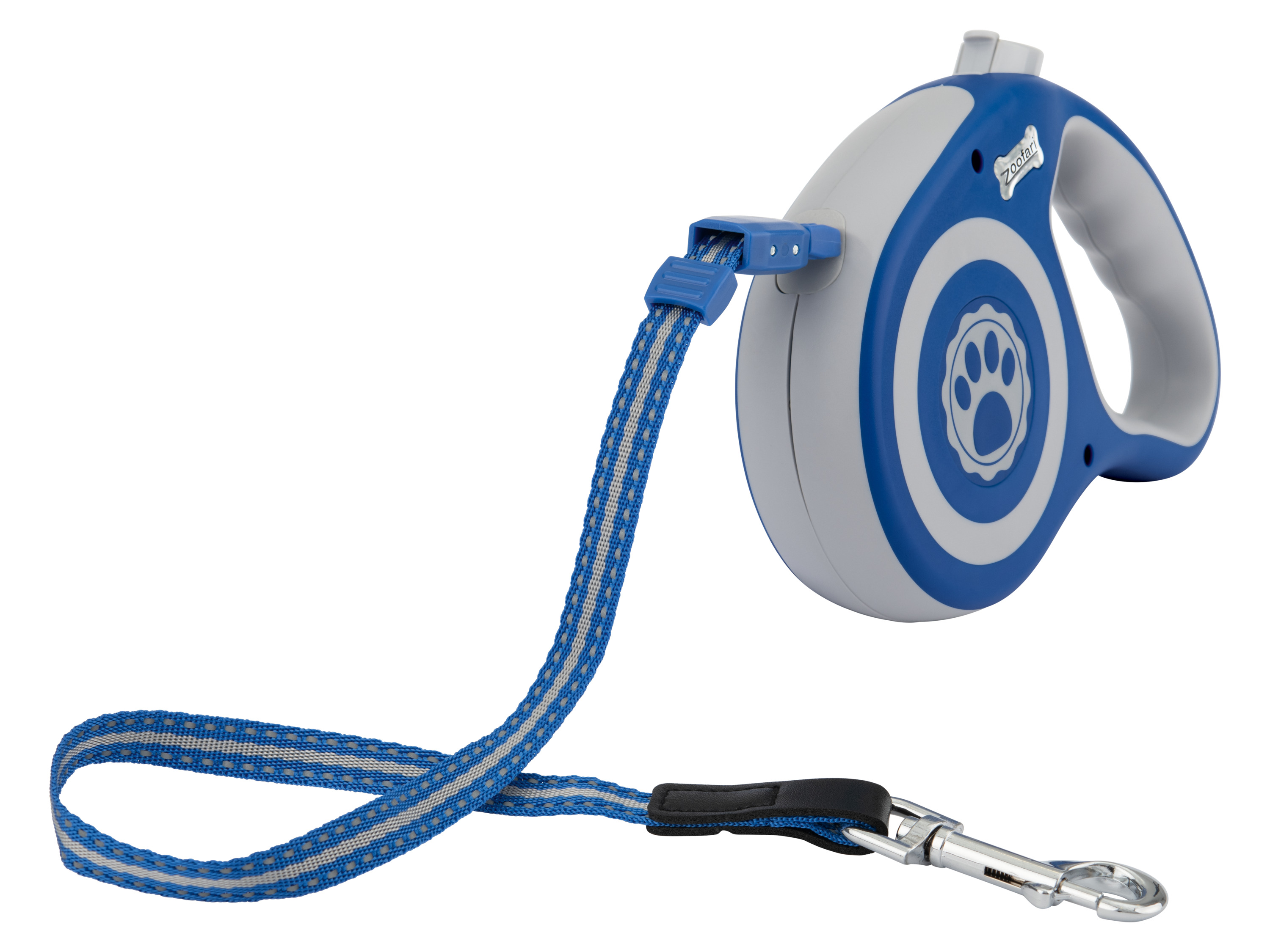 zoofari® Laisse à enrouleur (grand/bleu)