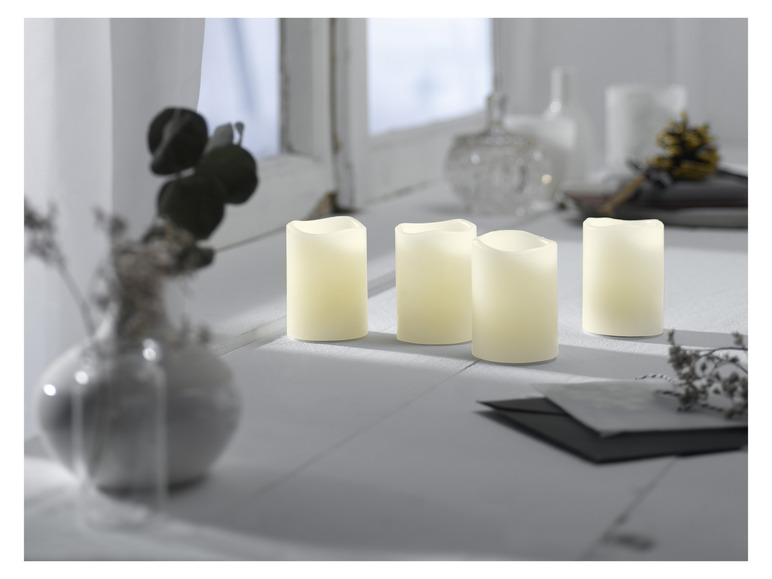 Aller en mode plein écran : LIVARNO home Bougies à LED en cire véritable - Image 8