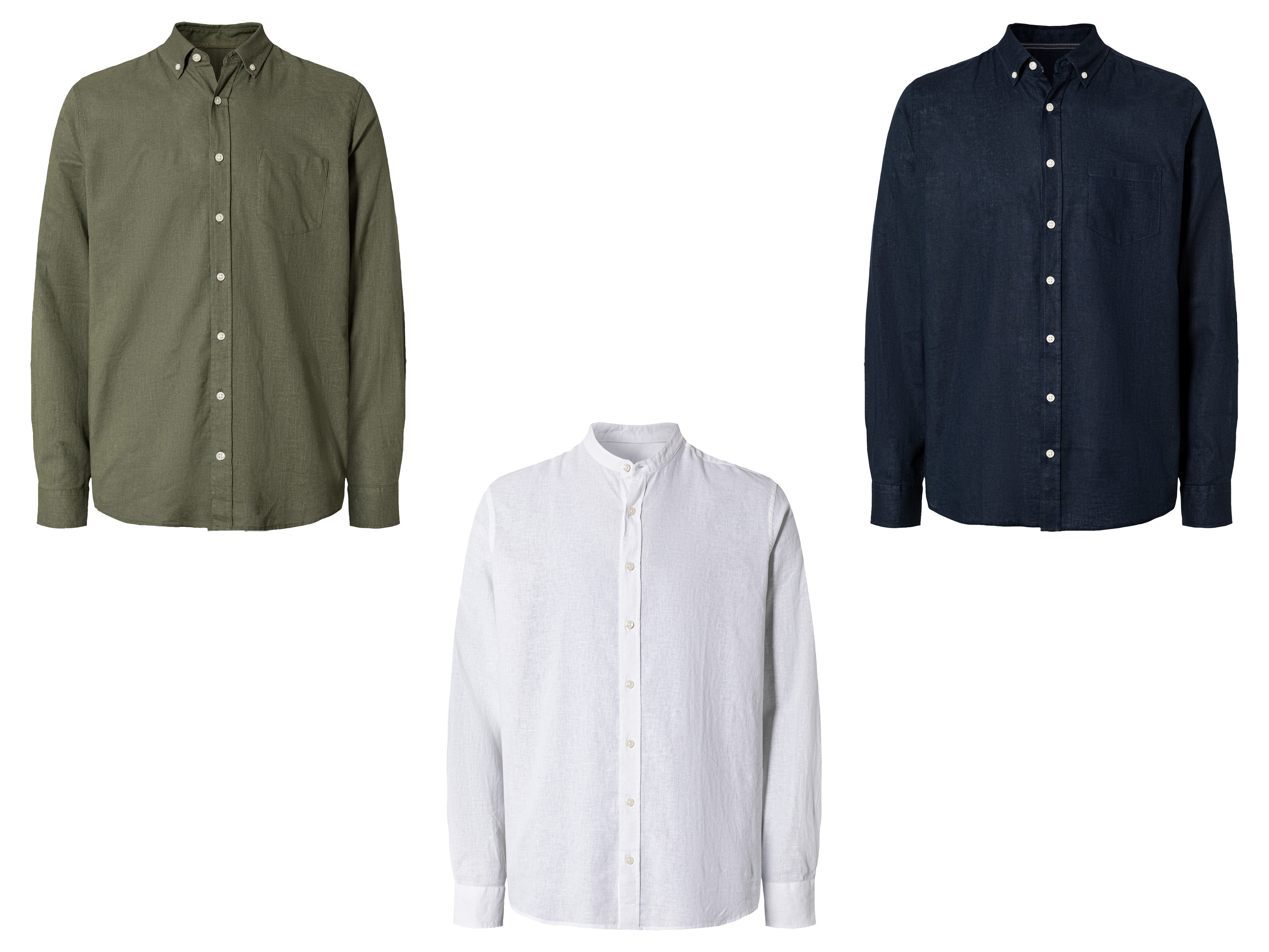 LIVERGY® Chemise en lin homme