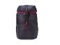 Un sac à dos noir avec des accents roses de la marque Jette Sport.