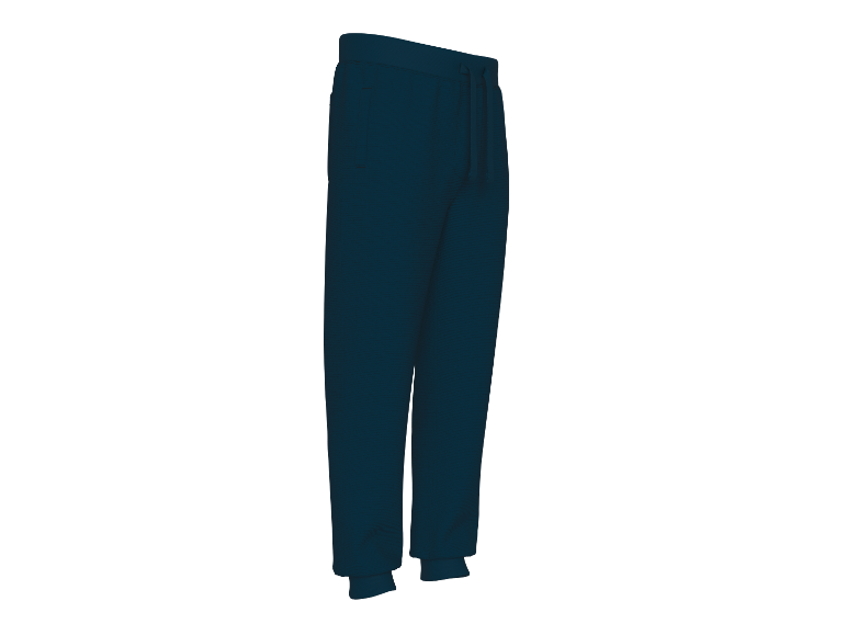 Pantalon de jogging bleu marine.