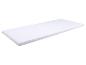 Protège-matelas blanc avec motif matelassé