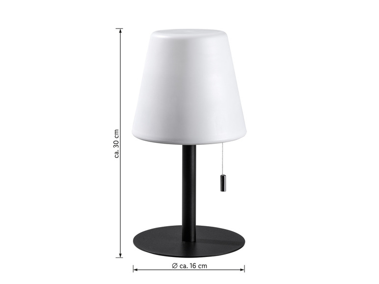 Aller en mode plein écran : LIVARNO home Lampe d'extérieur de table sans fil - Image 26