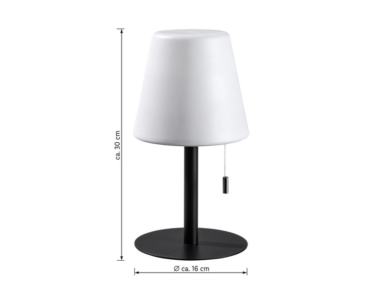 Aller en mode plein écran : Lampe d'extérieur de table sans fil - Image 9