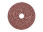 Disque abrasif brun pour ponçage.