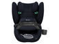Un siège auto Cybex Pallas B2 de couleur bleu foncé pour enfants.