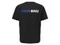T-shirt noir Power Moves : vêtement de sport.