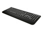 Un clavier sans fil noir de Silvercrest.