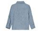 Chemise enfant en gaze de coton bleu clair.