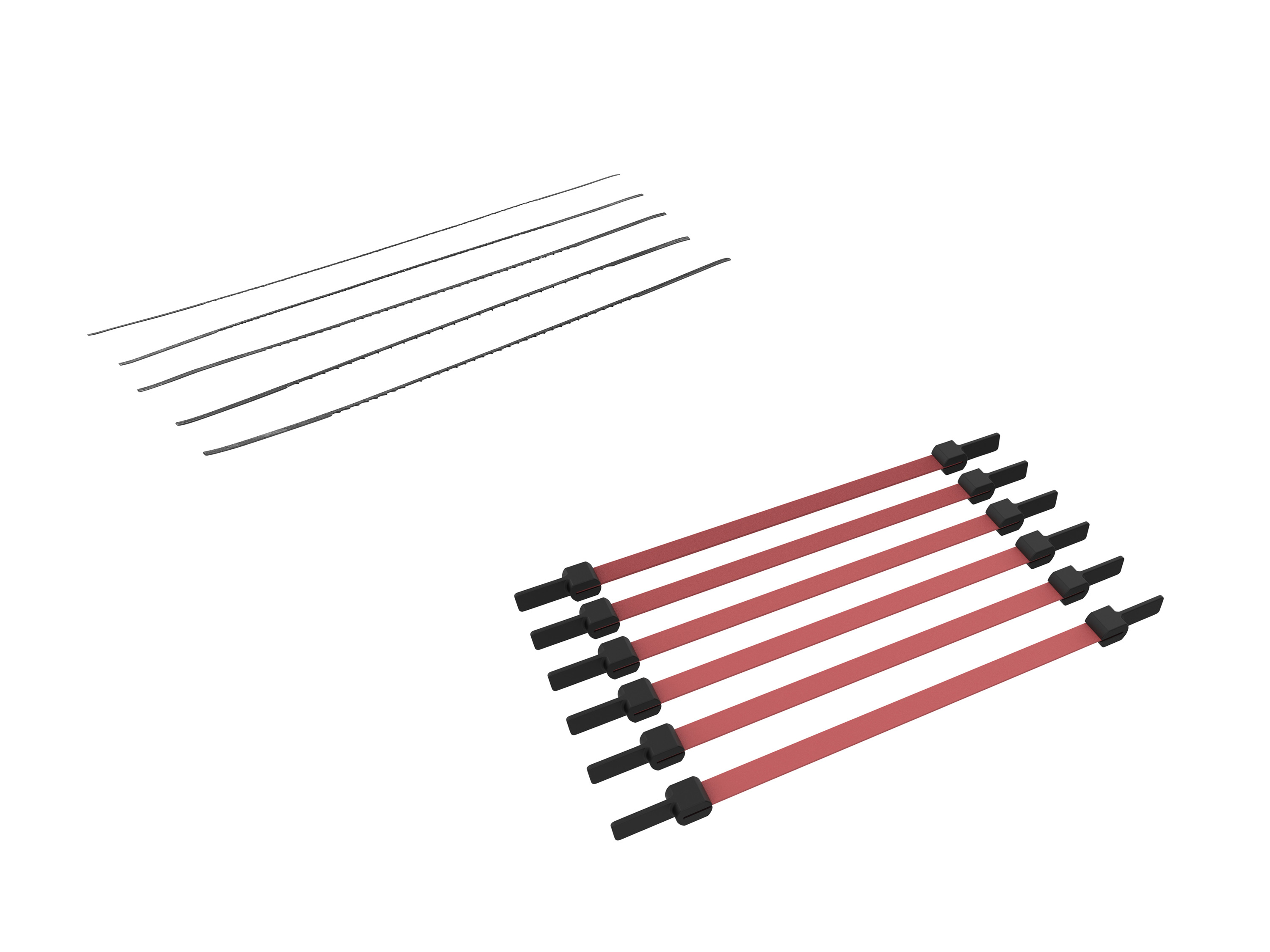 PARKSIDE® Jeu de lames de scie ou jeu de bandes abrasives, 60 pièces ou 6 pièces
