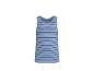 Débardeur rayé bleu pour homme