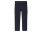 Pantalon cargo bleu marine avec plusieurs poches.