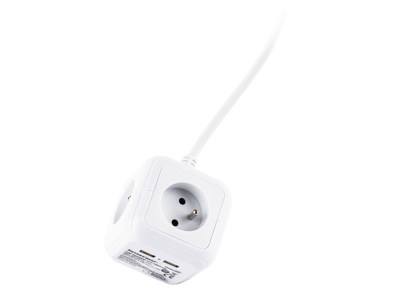 Aller en mode plein écran : SILVERCREST® Cube multiprise avec ports USB - Image 2