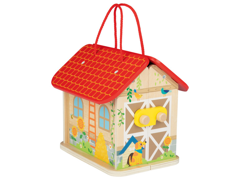 Aller en mode plein écran : Set de jeu transportable en bois - Image 23