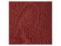 Tissu côtelé rouge-brun texturé.