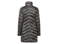Manteau d'hiver matelassé pour femme en gris foncé