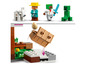 Set LEGO Minecraft avec Creeper, Steve et un fermier