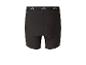 Short cycliste noir avec ceinture.