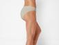 Culotte beige, lingerie confortable.
