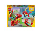 Ensemble LEGO Creator 3 en 1 avec un dragon, un poisson et un oiseau.