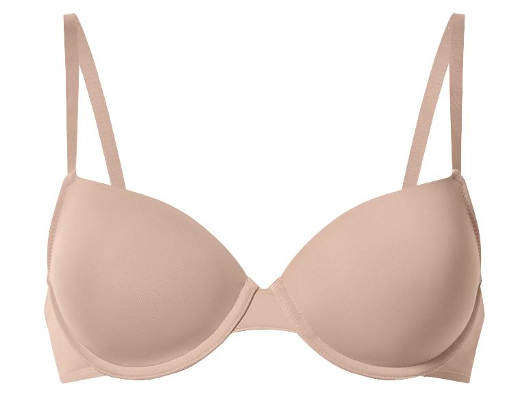 Soutien-gorge push-up couleur chair à bretelles réglables