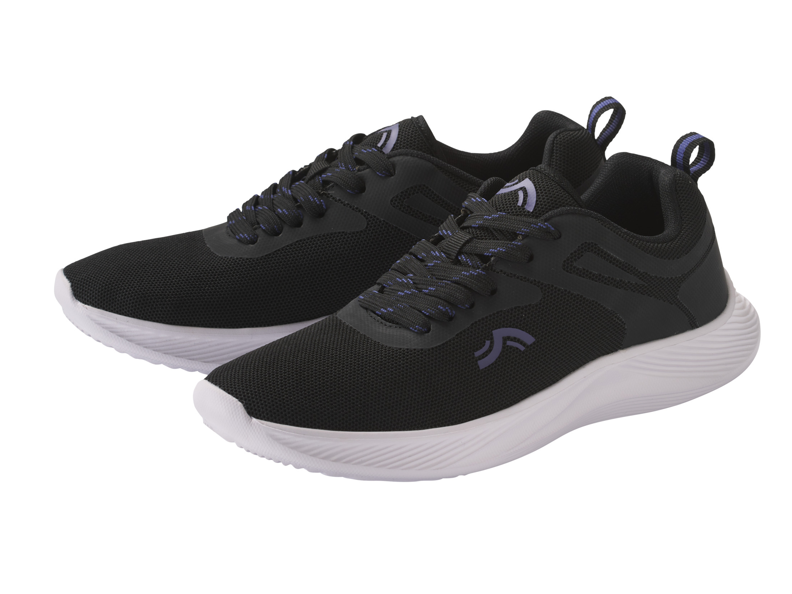 CRIVIT Baskets de sport homme (noir, 43)
