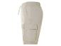 Shorts cargo beige à cordon.